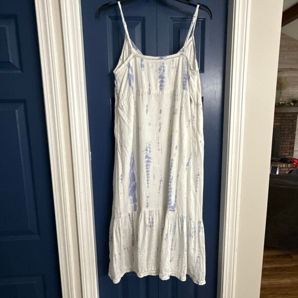 Rails Delilah Midi Dress In Cloud Tie Dye Size S - Picture 5 of 6